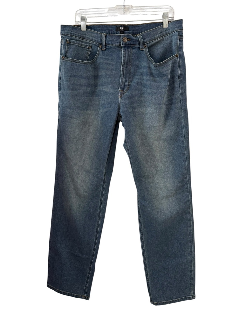 Frye 32x32 Blue Stretch Straight Leg Jeans Denim Casual Ankle Pants